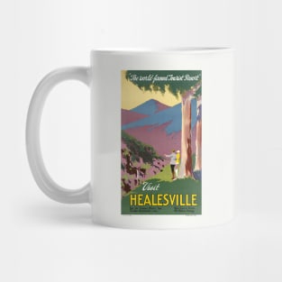 Visit Healesville Australia Vintage Poster 1927 Mug